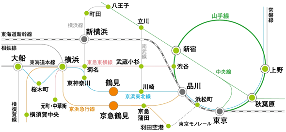 鶴見大学 大学記念館 記念ホール 案内図1