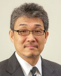 教育講演の演者の写真、秋本先生
